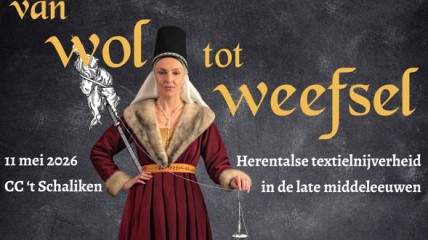 Van wol tot weefsel in de middeleeuwse huisnijverheid
