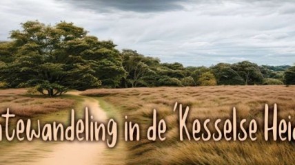 Lentewandeling in de "Kesselse Heide".